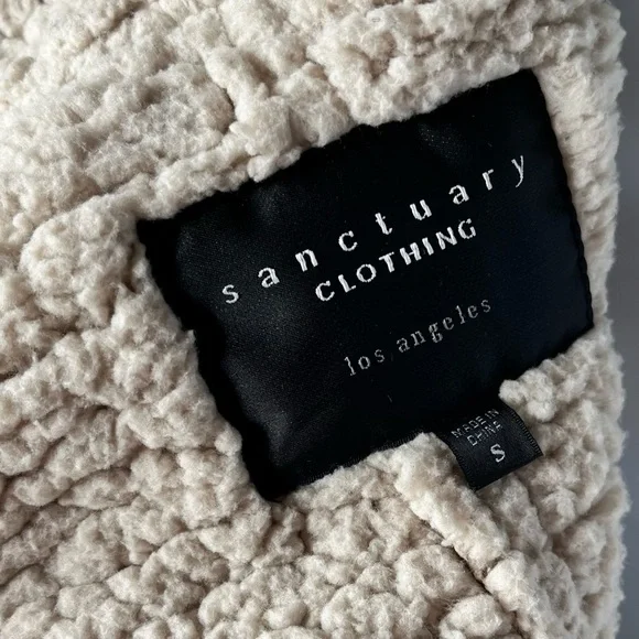 Sanctuary LA brown vest size small - Picture 3 of 3